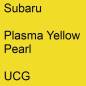 Preview: Subaru, Plasma Yellow Pearl, UCG.